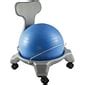 CanDo® 20" Ball Plastic Chair with Back; Adult Size | Quill.com