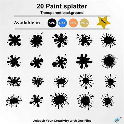 Image result for Splatter Pattern SVG