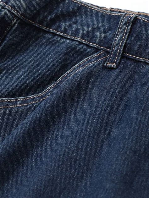 Dazy Petite Plus Women Plus Solid Color Washed Wide Leg Long Baggy ...