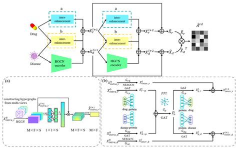 Drug Repositioning Based on the Enhanced Message Passing and Hypergraph ...