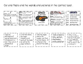 Image result for Text Feature Sort Elementary Activity
