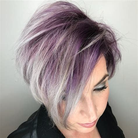 17 Hottest Silver Purple Hair Colors of 2022
