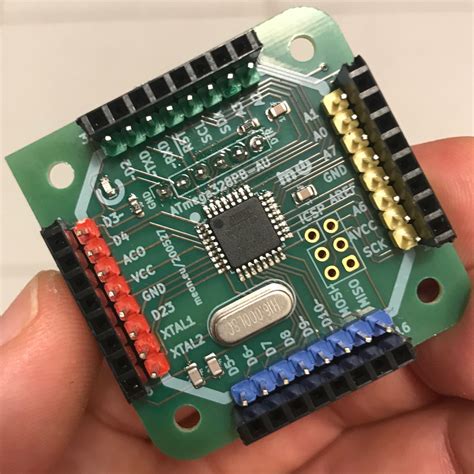 ATmega328P base schematics and components