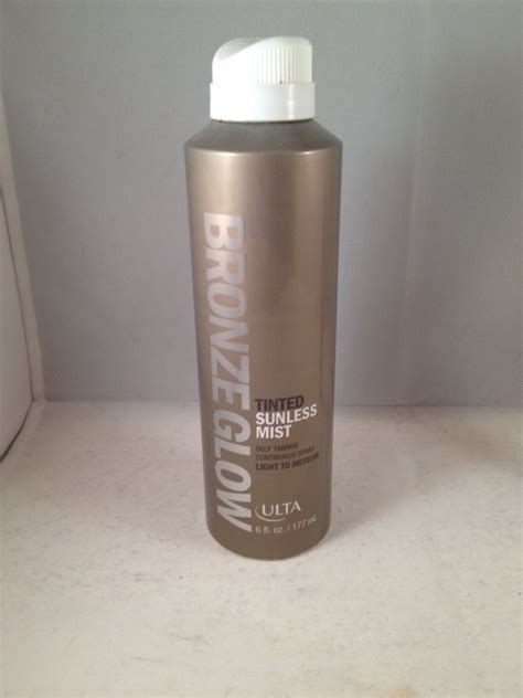Ulta Beauty Bronze Glow Tinted Sunless Mist Self Tanner Light To Medium ...