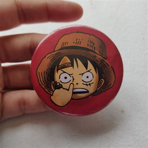 Luffy Badge – Dipped in Doodles