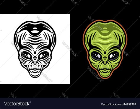 Alien Face Front View 的图像结果