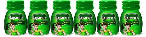 Dabur Hajmola Pudina Bottle, 120 Tablets (Pack of 6) : Amazon.in ...