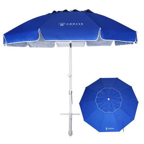 Snapklik.com : AMMSUN 8 Feet Large Beach Umbrella