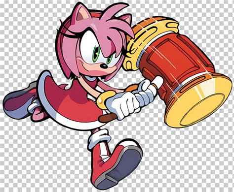 Amy Rose - Character With Large Hammer PNG, Clipart, Action, Adventure ...