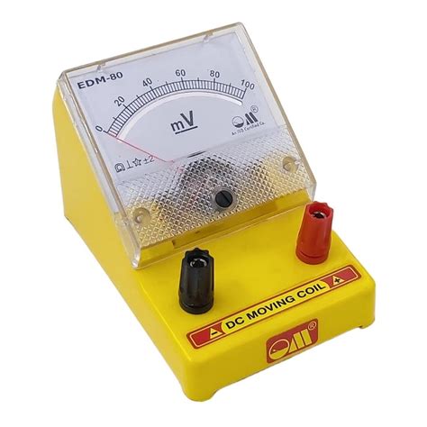 Om Meters EDM-80 Desk Stand Analog 0-100mV DC Moving Coil Milli ...