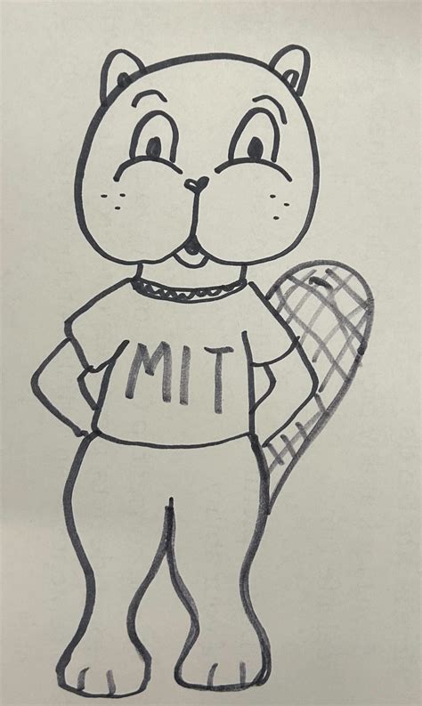 DRAW TIM (the beaver) | MIT Admissions