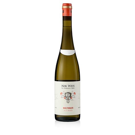2023 Wiltinger Alte Reben Riesling, yari kuru, %11 hacim, Nik Weis, 750 ...