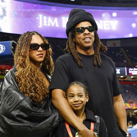 Super Bowl: Rumi Carter Makes Rare Appearance With Jay-Z & Blue Ivy