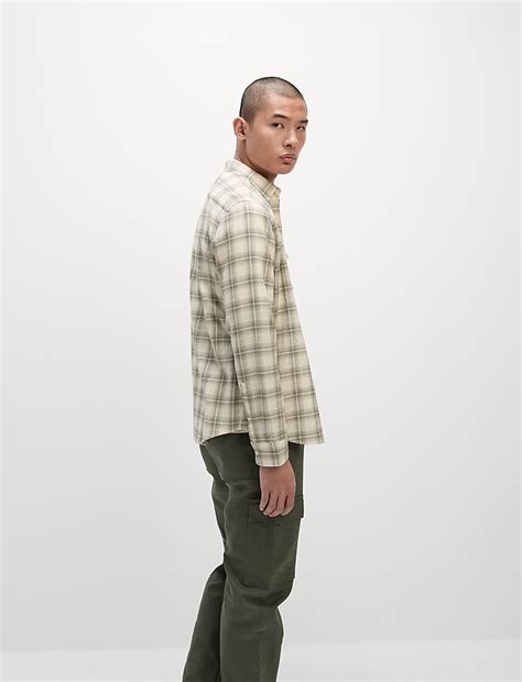 Buy Cotton Rich Check Seersucker Shirt at Marks & Spencer