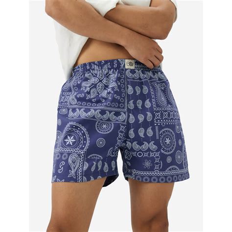 Buy The Souled Store Blue Originals Mosaic Boxer Shorts Online
