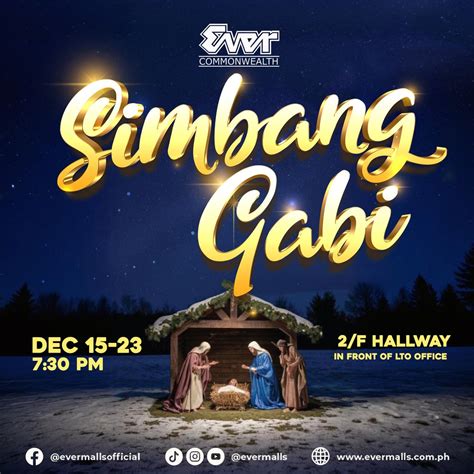 Simbang Gabi 2025 at Ever Commonwealth Mall, Ever Commonwealth ...