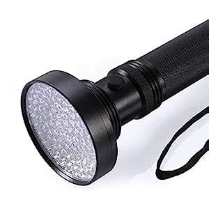 GIANTE UV Ultra Violet LED Flashlight Inspection Blacklight Purple ...