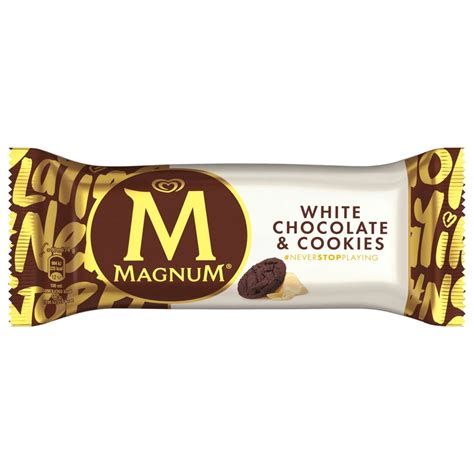 Magnum White Chocolate and Cookies Ice Cream Bars