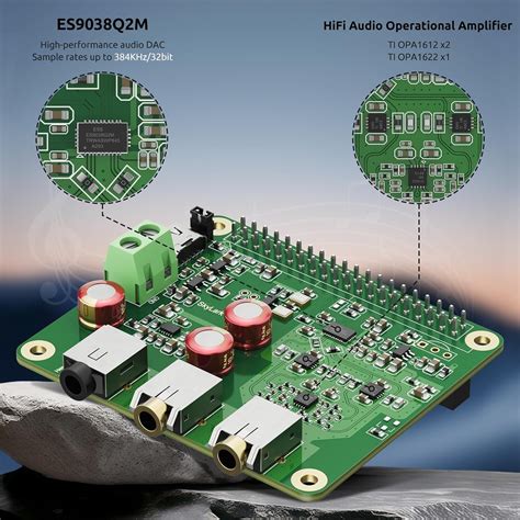 Innomaker HiFi DAC Pro Hat with ES9038Q2M Chip for Raspberry India | Ubuy