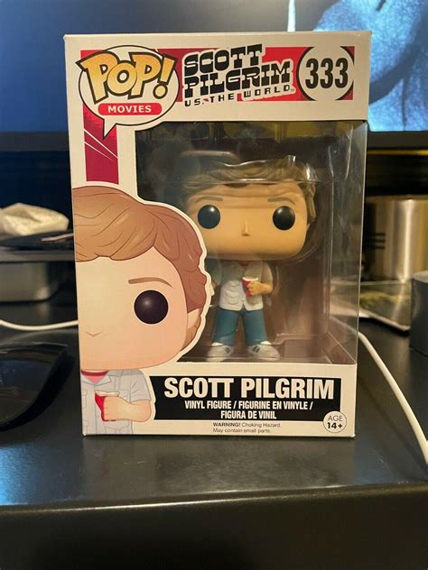 Scott Pilgrim vs the World scott pilgrim funko pop 333 MIB | #3872145657