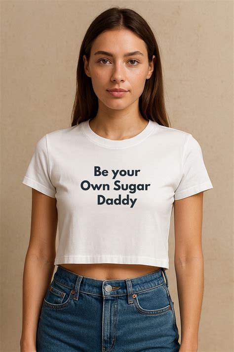 Sugar Daddy Crop Tee – Art By Ritik
