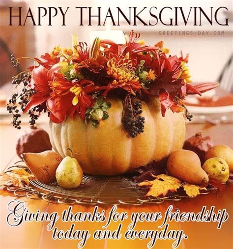 Happy Thanksgiving Giving Thanks For Your Friendship... Pictures ...