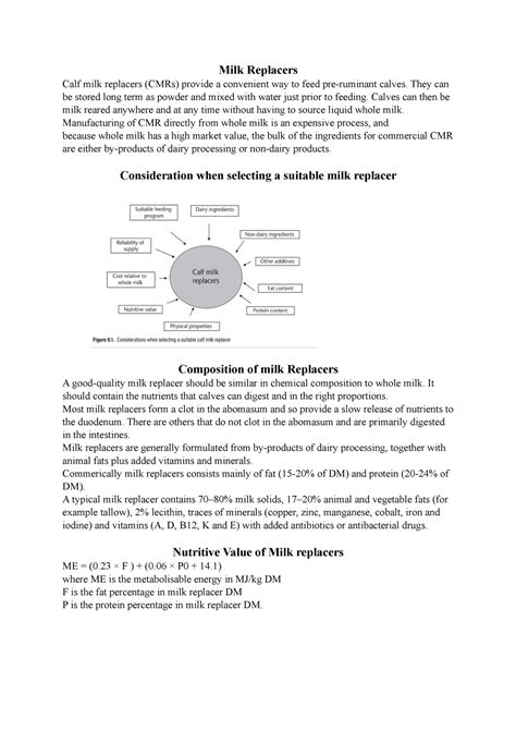 Milk Replacers - Milk Replacer for calf - Milk Replacers Calf milk ...