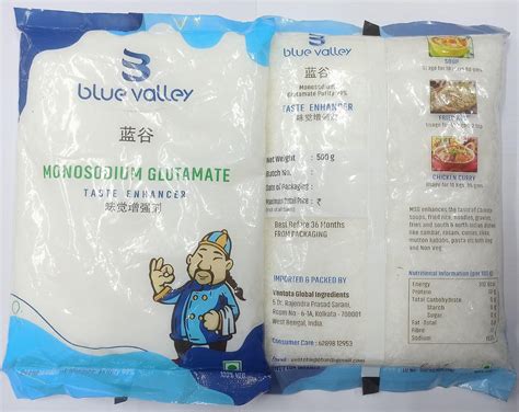 Blue Valley Msg Ajinomoto Monosodium Glutamate 1kg | Desertcart INDIA