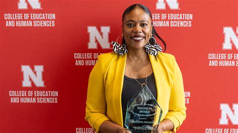 Shavonna Holman selected for Donald R. & Mary Lee Swanson Award for Teaching Excellence ...