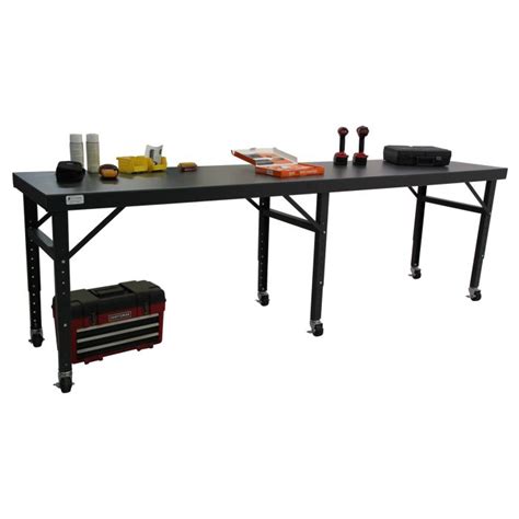 Work Adjustable Height Shop Table 的图像结果