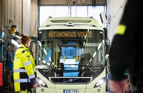 Volvo Buses demonstrates path-breaking electric autonomous solution in ...