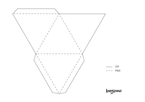 Image result for Pyramid Template Printable