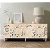 CORSICA DESIGNS | Contemporary Large Premium Floral Hand-Carving ...
