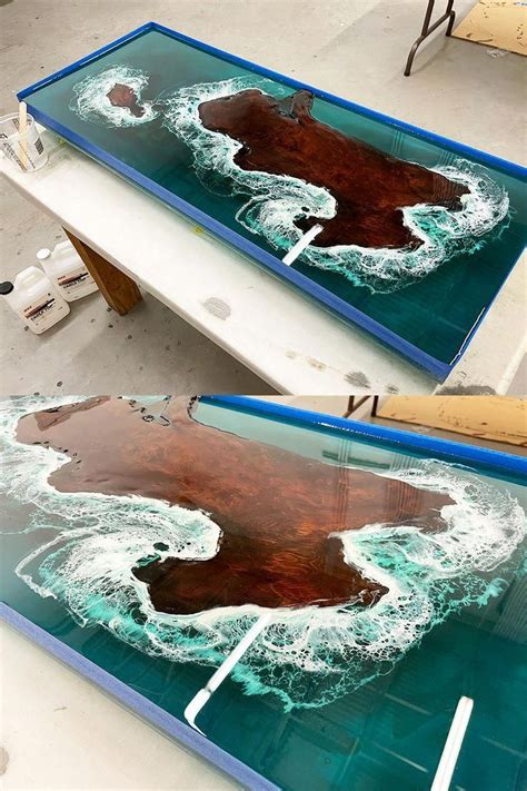 Image result for Resin Table Tutorial