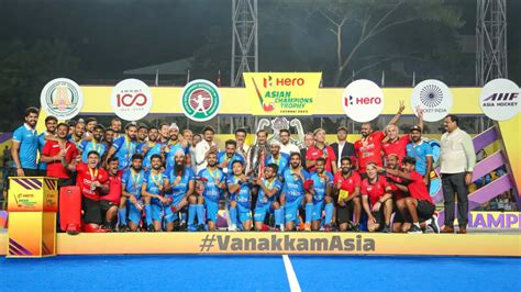 India move up to third spot in men's hockey rankings after Asian ...