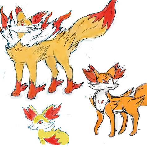 fennekin evolution line by roblee96 on DeviantArt