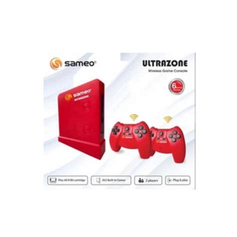 Sameo ULTRAZONE Wireless 8 Bit Game Console for TV with Cordless 2 Joy ...