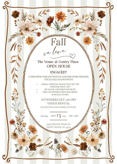 Fall in Love with Gentry Pines, The Venue at Gentry Pines, St. Cloud ...