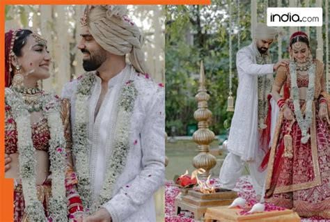 Surbhi Jyoti ties knot with beau Sumit Suri in blissful wedding, check ...