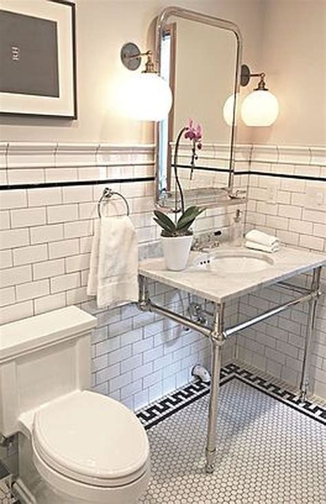 Black And White Tile Bathroom What Color Walls at Anthony Fick blog