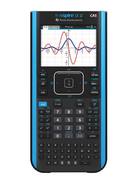 Buy Texas Instruments TI-Nspire CX II CAS Color Graphing Calculator ...