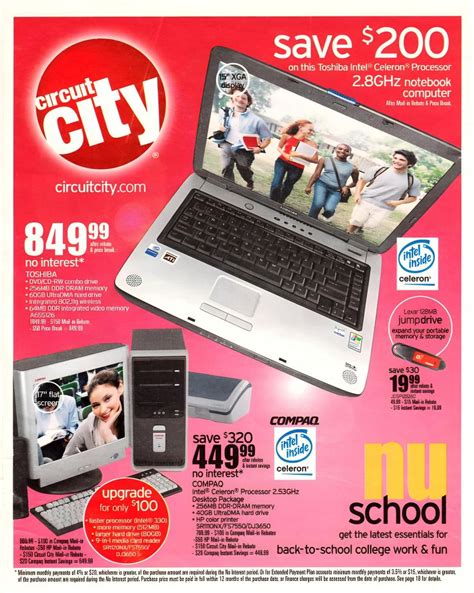 Circuit City ad 2004 : r/vintageads