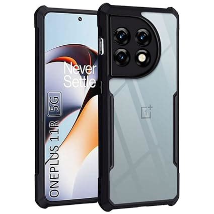 TheGiftKart Shockproof Crystal Clear Back Cover Case for OnePlus 11R 5G ...