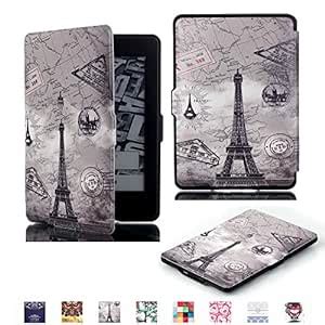 ProElite Designer Smart Flip Case Cover for Amazon Kindle 6" Glare-Free ...
