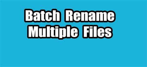 Image result for How to Rename Multiple File Extension in File Explorer