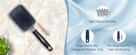 Buy GUBB Paddle Hair Brush For Detangle & Straighten Hair : Elite Range ...