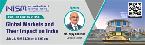 Global Markets and Their Impact on India - National Institute of ...