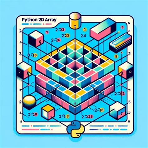 How to Make a 2D Array in Python 的图像结果