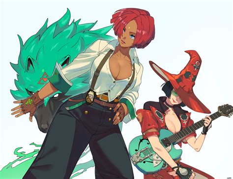 I-No, Guilty Gear, I-No, cleavage, Giovanna, Guilty gear strive, HD ...