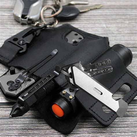 Autuveen Titanium EDC Pry Bar,Portable Multitool Tool,Pocket India | Ubuy